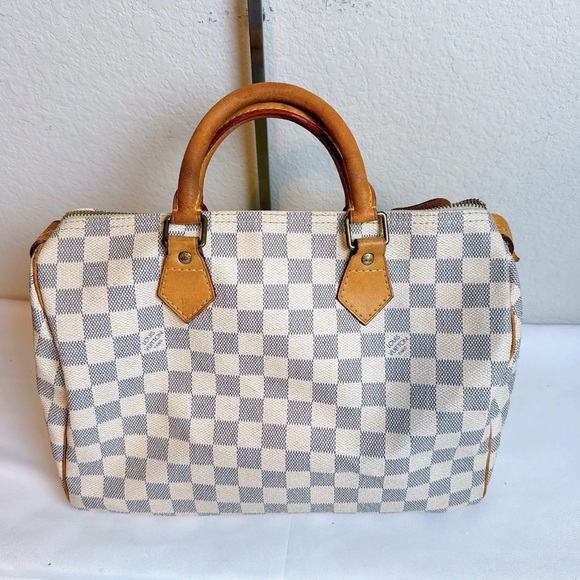 Louis Vuitton Handbags - Louis Vuitton speedy 30 Damier Azure